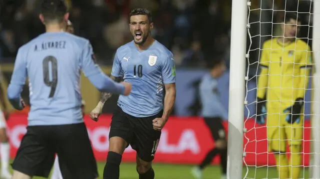 Uruguay goleó 4-2 a Bolivia en el partido de ida de las clasificatorias a Qatar 2022.