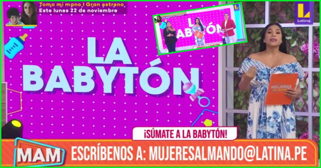 Maricarmen Marín invita a todos a su 'Babyton'.
