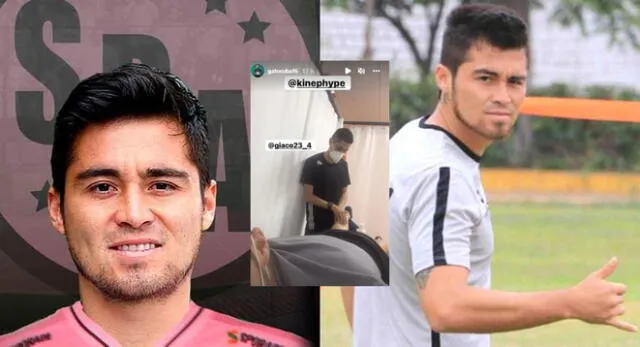 Se pone fuerte. Rodrigo Cuba asiste a clínica de rehabilitación deportiva para debut en su nuevo Club.
