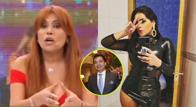 Magaly Medina se burla de indirectas a Giuliana Rengifo.