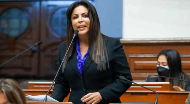 Patricia Chirinos, congresista de Avanza País.