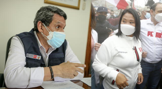 Titular de Salud señaló que Keiko Fujimori no tiene actitudes democráticas.