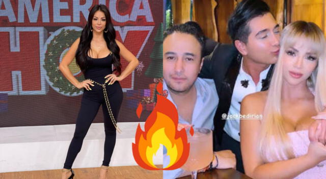 Sheyla Rojas aseguró que tiene un lado celoso con su novio Luis Miguel Galarza, pero por su parte, él no es para nada celoso.