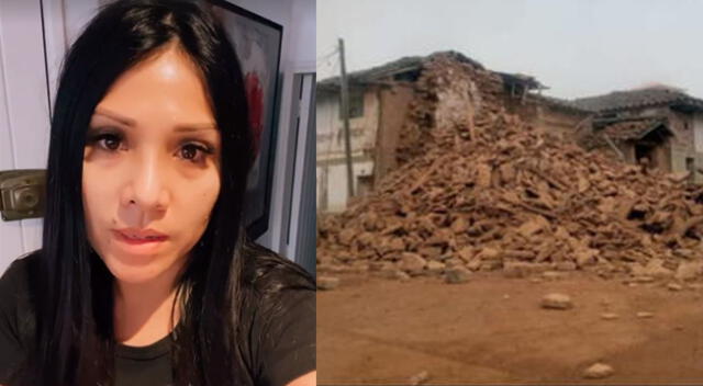 Tula Rodríguez se pronuncia tras fuerte terremoto en el Amazonas.