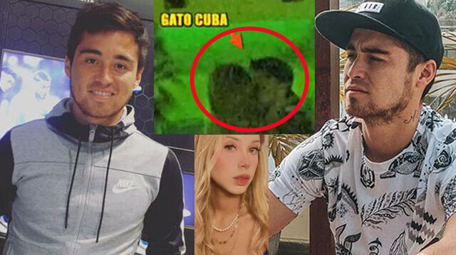 El 'Gato Cuba' no se refirió al ampay y en su lugar compartió foto con amigos en sus redes sociales.