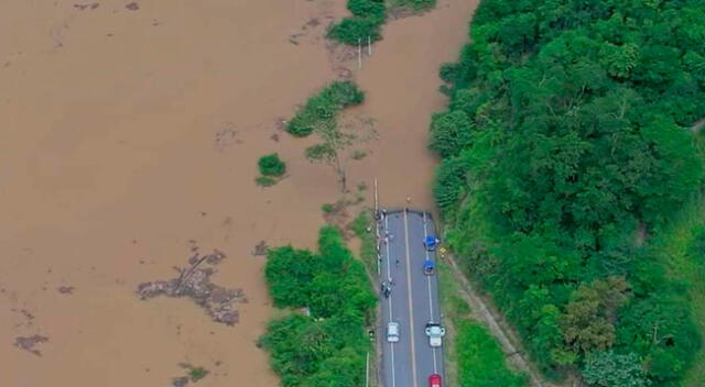 Embalse del río Utcubamba. Un terremoto de 7.5 se registró en Amazonas este último domingo.