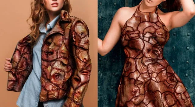 Polémica colección de ropa que presuntamente 'fabricada' con piel humana.