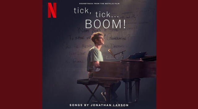 Andrew Garfield interpreta a Jonathan Larson en “Tick, Tick... Boom!”.