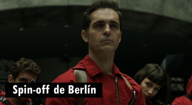 Netflix lanzará el spin-off de Berlín, uno de los personajes de La casa de papel.