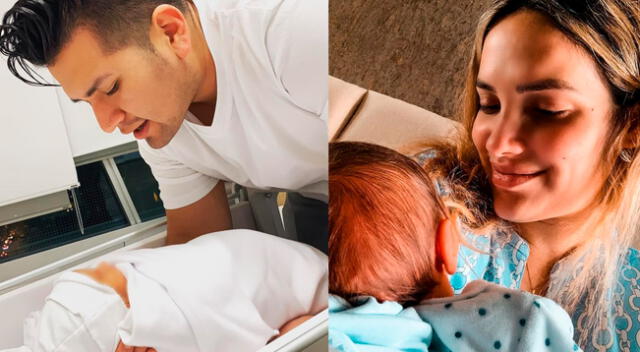 Cassandra Sanchez y Deyvis Orosco viven los mejores momentos de su vida tras el nacimiento de su primer hijo.
