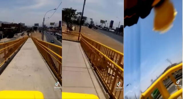 Se paso. El heladero se dio tremendo revolcón en pleno puente por hacer carrerita en puente.