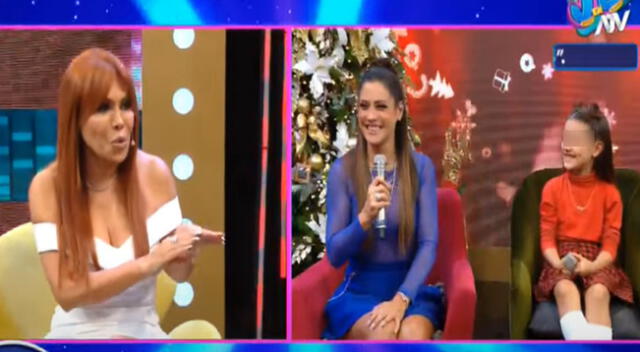 María Pía Copello y su hija enternecen al aparecer EN VIVO en Magaly TV.