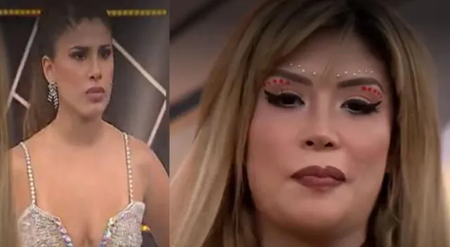 Yahaira Plasencia se molesta tras eliminación de Claudia Serpa de El artista del año.