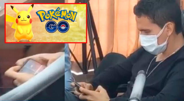 consejero regional es captado jugando Pokémon GO