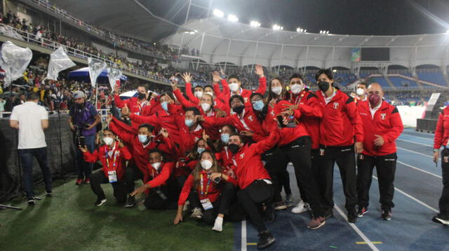 El representativo peruano no desentonó y alcanzó seis medallas de oro,15 de plata y 14 de bronce.