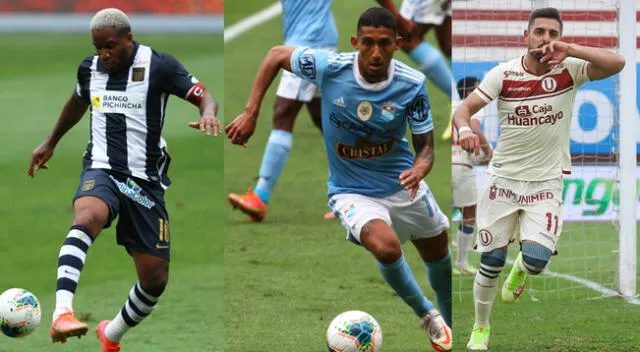 Alianza Lima, Universitario y Sporting Cristal son protagonistas en la Liga 1.