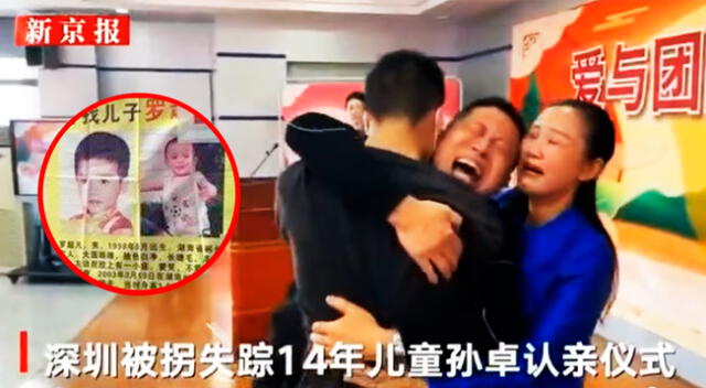 Sun Haiyang y Peng Siying vendieron todas sus propiedades para encontrar a su hijo, secuestrado a los cuatro años.