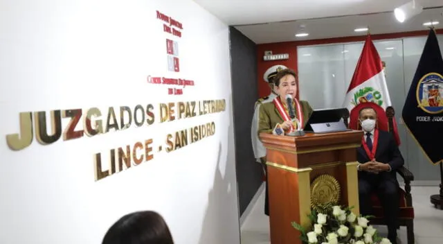 Poder Judicial inauguró sede juzgados de Paz Letrado de Lince y San Isidro