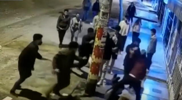 Un grupo de jóvenes fueron atacados por unos pandilleros