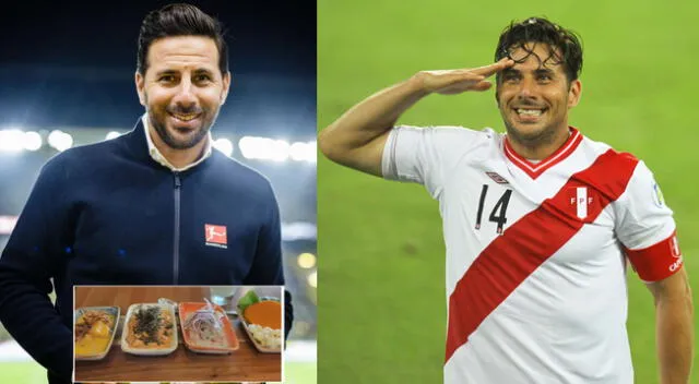 Claudio Pizarro, excapitán de la selección peruana, captó la atención en las redes sociales.