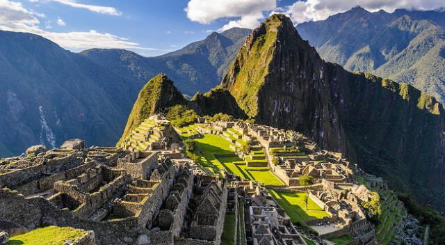 Machu Picchu es Patrimonio Mundial de la Humanidad.