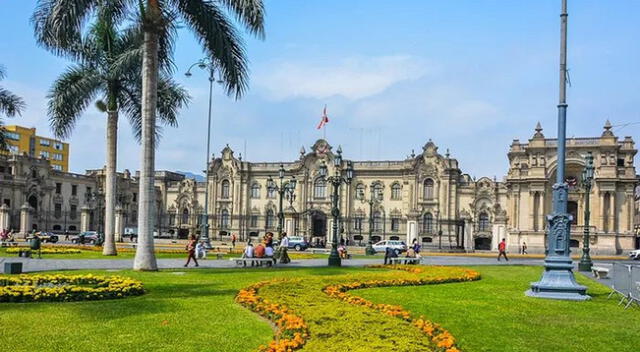 Centro histórico de Lima, patrimonio de la Humanidad.