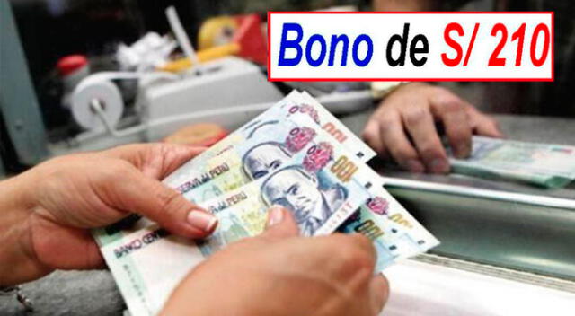 Bono 210 soles para trabajadores del sector privado