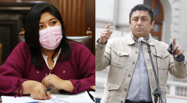 Betsy Chávez y Guillermo Bermejo son ahora congresistas no agrupados.