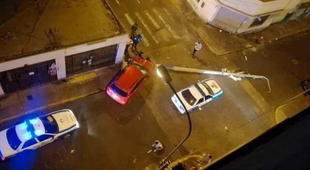 Violento accidente de tránsito en Cercado de Lima