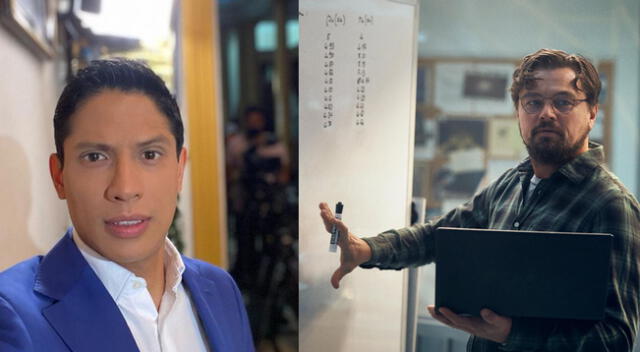 El actor peruano André Silva grabó su escena de 'No miren arriba' en Paracas.