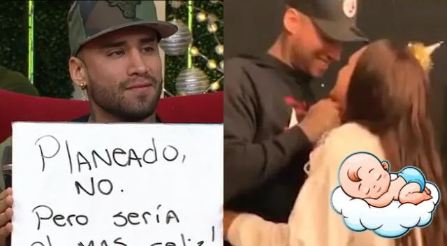 Jota Benz aseguró que inició su romance con Angie Arizaga de la manera más honesta, y se mostró emocionado por poder tener un hijo juntos.