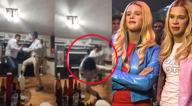 La escena se ha vuelto viral en las redes sociales.
