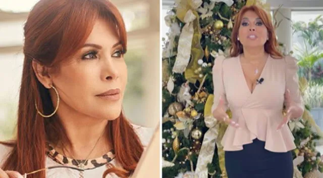 Magaly Medina cuenta cómo fue su primer árbol de Navidad.