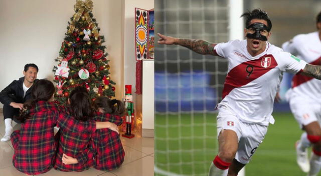 Gianluca Lapadula, delantero de la selección peruana, enterneció con sus hijas en las redes sociales.