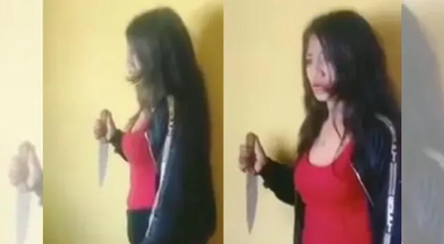 Mujer intentó matar a su pareja y su amigo en Huancayo.