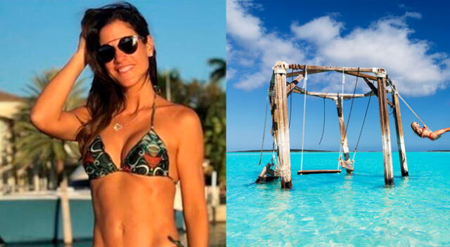 La exconductora de TV, María Pía Copello, se fue con toda su familia a unas merecidas vacaciones en las Bahamas.
