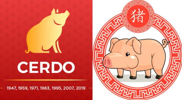 Horóscopo Chino 2022 sobre salud, dinero y amor para el Cerdo.