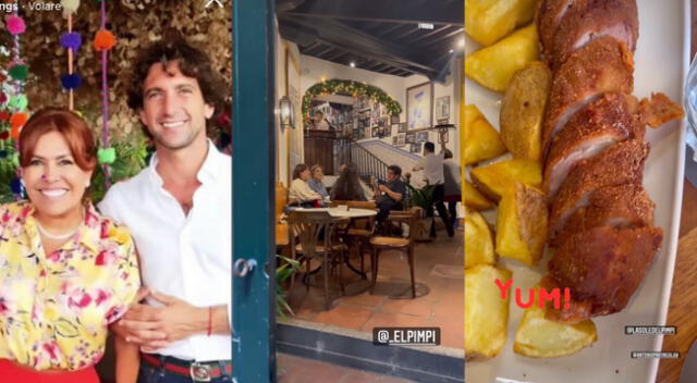 Antonio Pavón llevó a su ‘madrina’, Magaly Medina, a una exclusiva taberna en Málaga, y le hizo probar de todo.