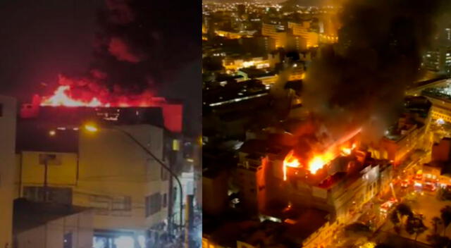 Municipalidad de Lima tras gigantesco incendio en Mesa Redonda