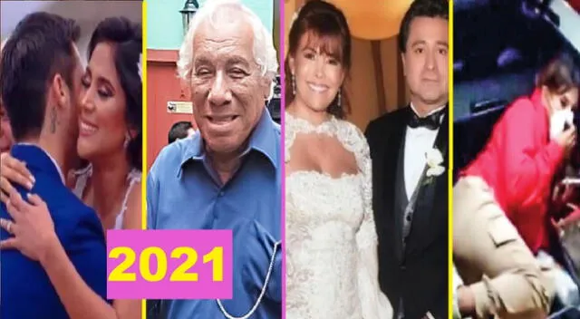 Desde la muerte de Guillermo Campos hasta la separación de Melissa Paredes y Rodrigo Cuba, y todo lo que dejó el 2021.