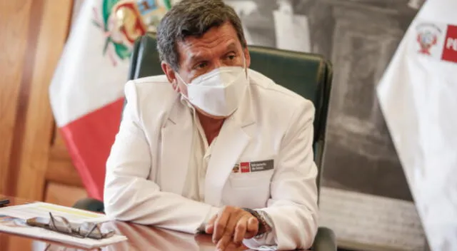 Ministro de Salud pide a la población protegerse contra el COVID-19.