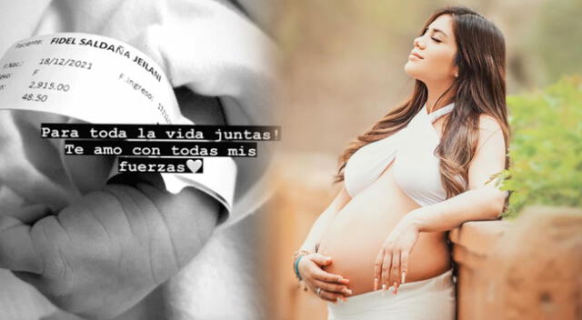 María Fe Saldaña afirma que no mostrará a su bebé.