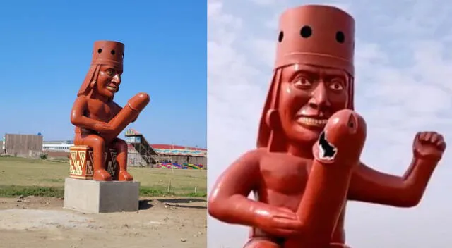 Huaco erótico en el distrito de Moche no será la única escultura expuesta, según el alcalde.