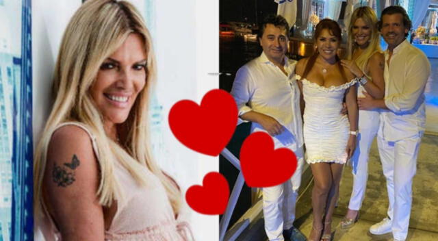 Jessica Newton respondió cómo se enamoró de Fernando Sánchez de Lamadrid, y sorprendió con su respuesta pues involucró al esposo de Magaly Medina.