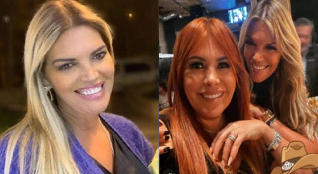 Jessica Newton respondió después de los rumores de un distanciamiento con Magaly Medina, y dejó en claro que siguen siendo amigas.