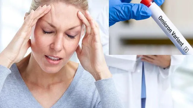 La cefalea del ómicron viene acompañada de otros síntomas de la enfermedad.