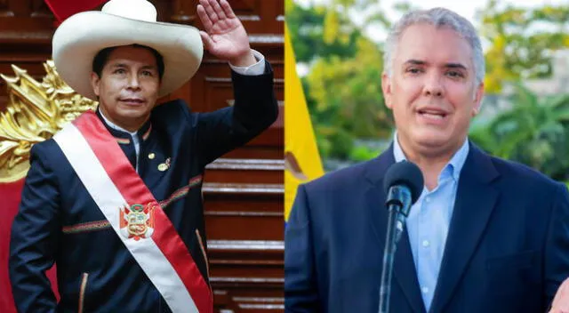 Pedro Castillo pide autorización al Congreso para viajar a Colombia a reunirse con Iván Duque