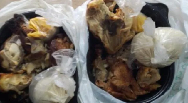 Piura: En pollo a la brasa intentan ingresar droga al penal