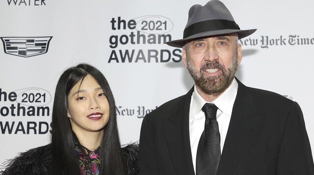 Nicolas Cage (58) y Riko Shibata (27) se casaron hace un año.