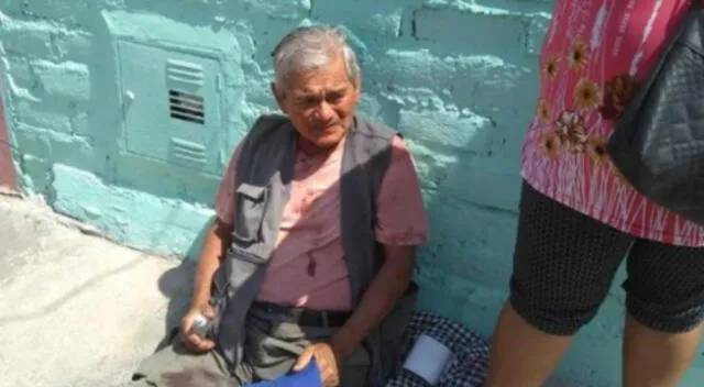 Pitbull ataca en el cuello a anciano que caminaba por la calle Colón en Ica